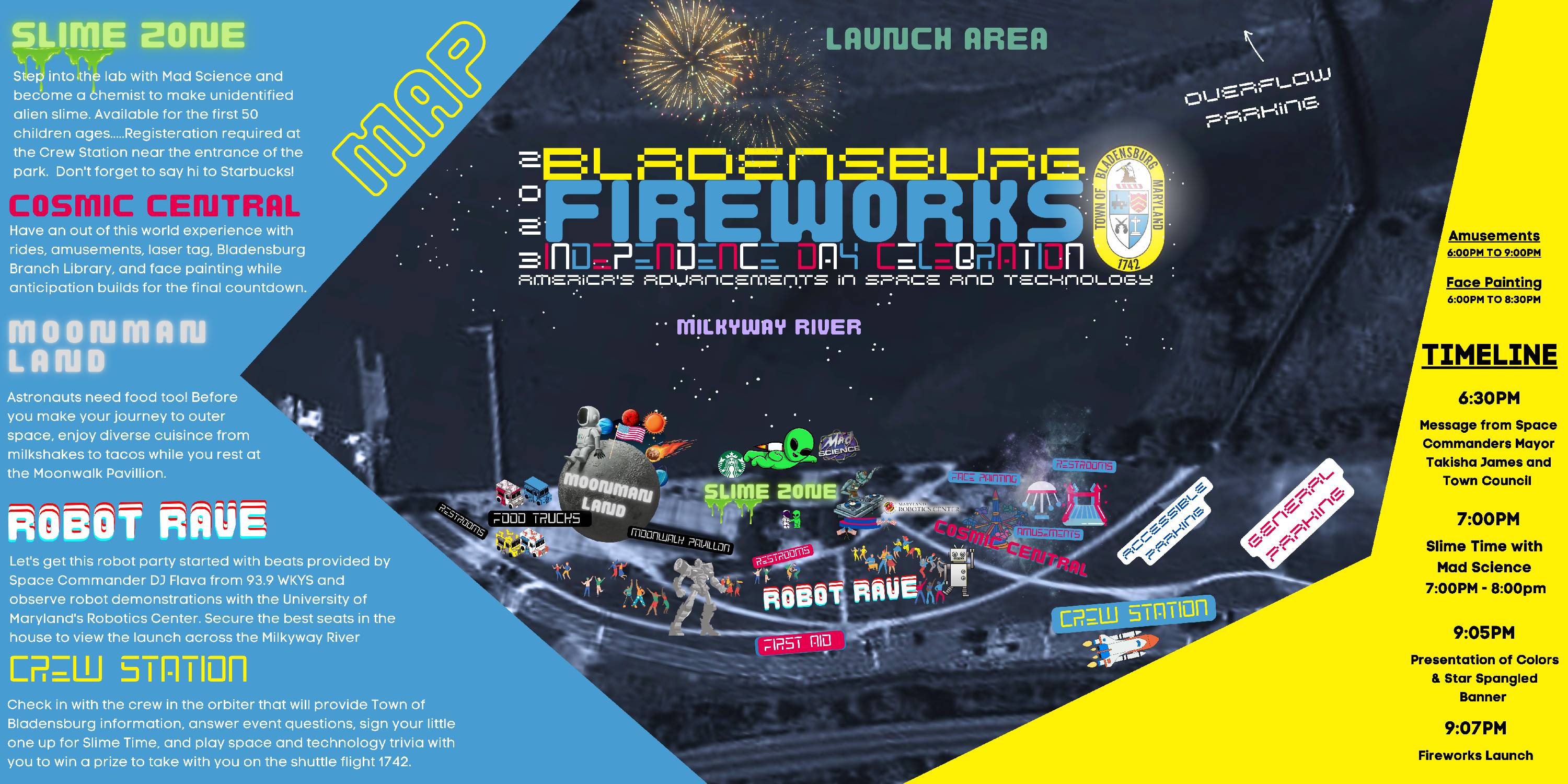 2023 Bladensburg Fireworks Map - Copy